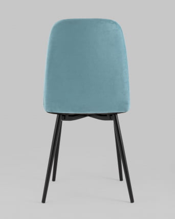 Стул Еасй велюр Пыльно-голубой / Easy_4